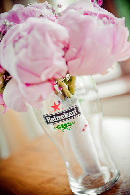 pink peonie bouquet